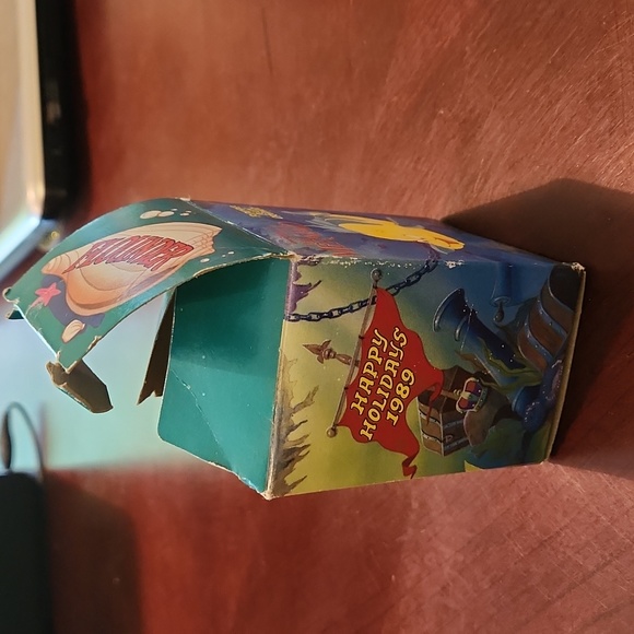 1989 McDonald's The Little Mermaid Flounder Plush Ornament - Picture 6 of 7